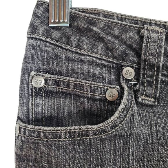 So Juniors 7 Black Wash Skinny Jeans - Picture 12 of 13